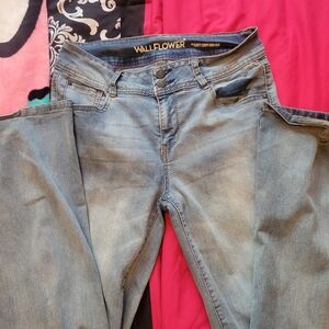 Wallflower Women's Light Blue Boot Cut Jeans